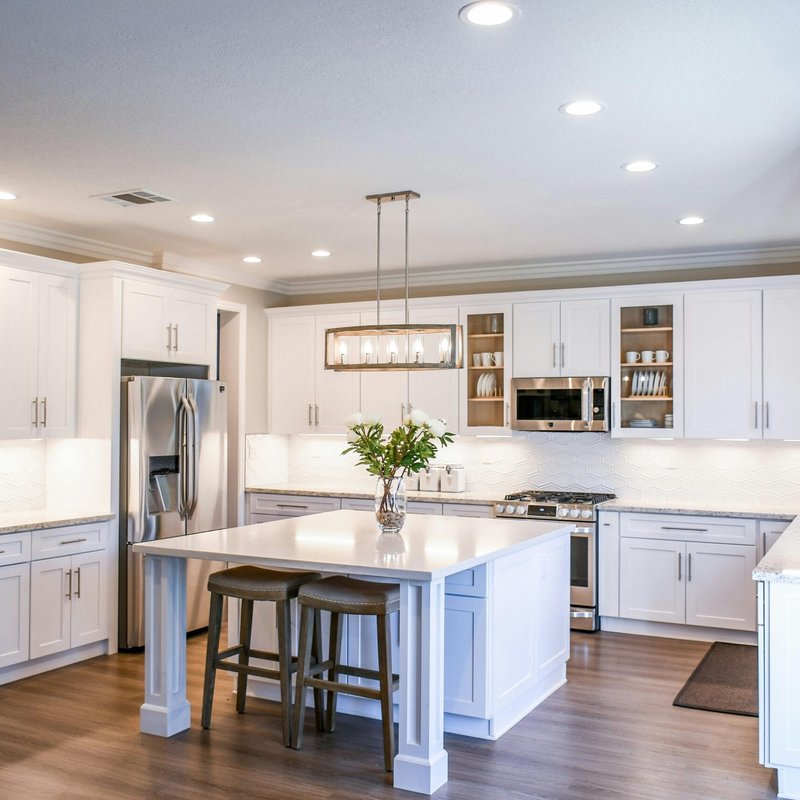 Hardwood floor installation from Barton Co. Carpets in San Antonio, TX