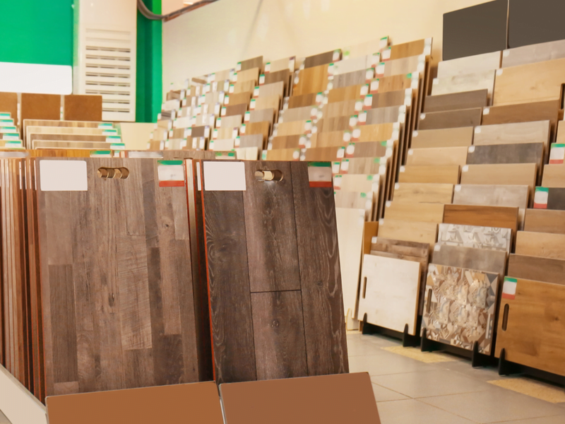 Vinyl flooring in Barton Co. Carpets in San Antonio, TX