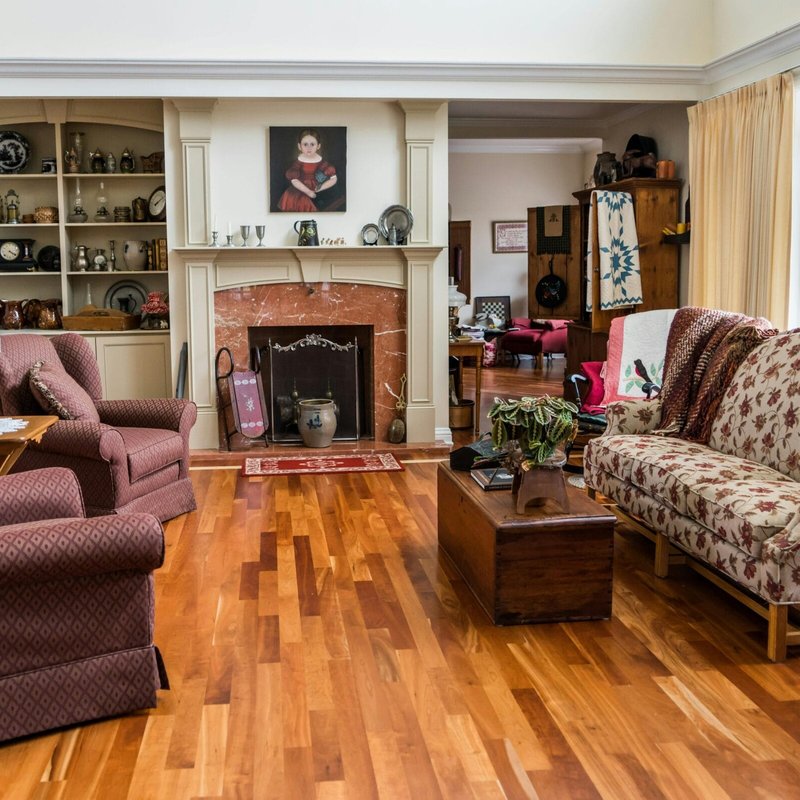 Hardwood floor installation from Barton Co. Carpets in San Antonio, TX